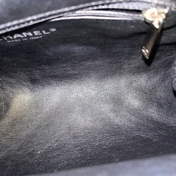 CHANEL Timeless Quilted Caviar Clutch - Picture 8 of 10